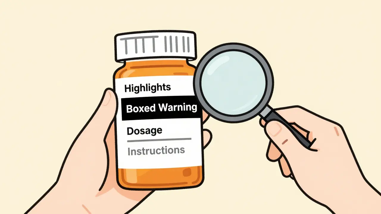 How to Read FDA Drug Labels: Understanding Key Information Sections