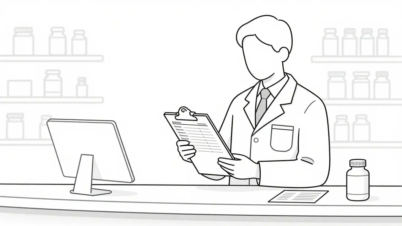 Pharmacist Documentation Requirements for Generic Substitution Decisions