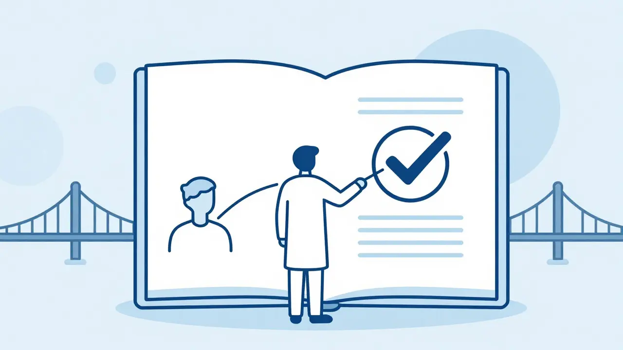 Healthcare provider bridging the gap between patient and medical information