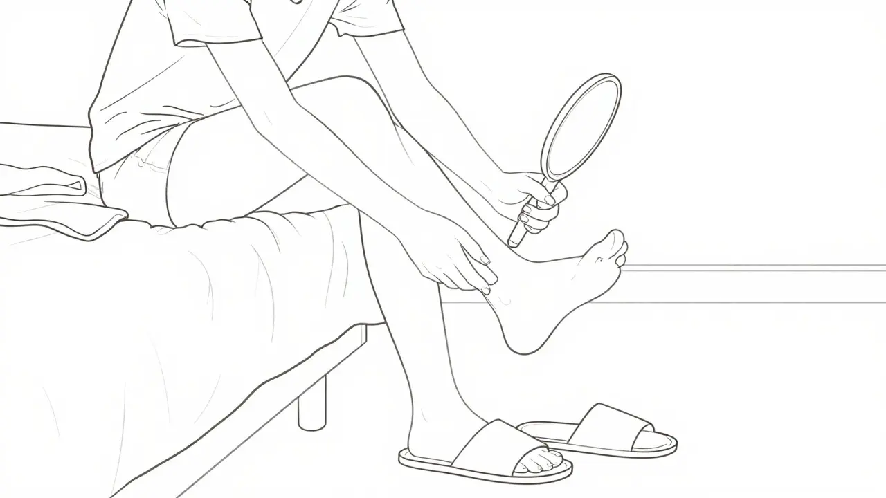 Diabetes Foot Care Guide: Ulcer Prevention & Daily Inspection Checklist